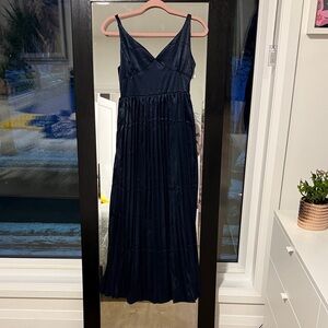 Chic Midnight Blue Maxi Dress